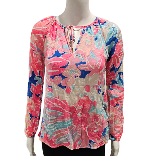 Top Long Sleeve Designer By Lilly Pulitzer  Size: Xxs