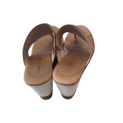 Tan Shoes Heels Wedge Tommy Bahama, Size 8