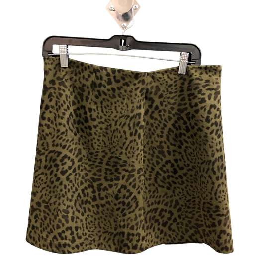 Animal Print Skirt Mini & Short Gilli, Size L