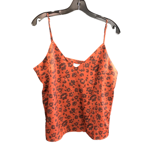 Animal Print Top Sleeveless A New Day, Size L