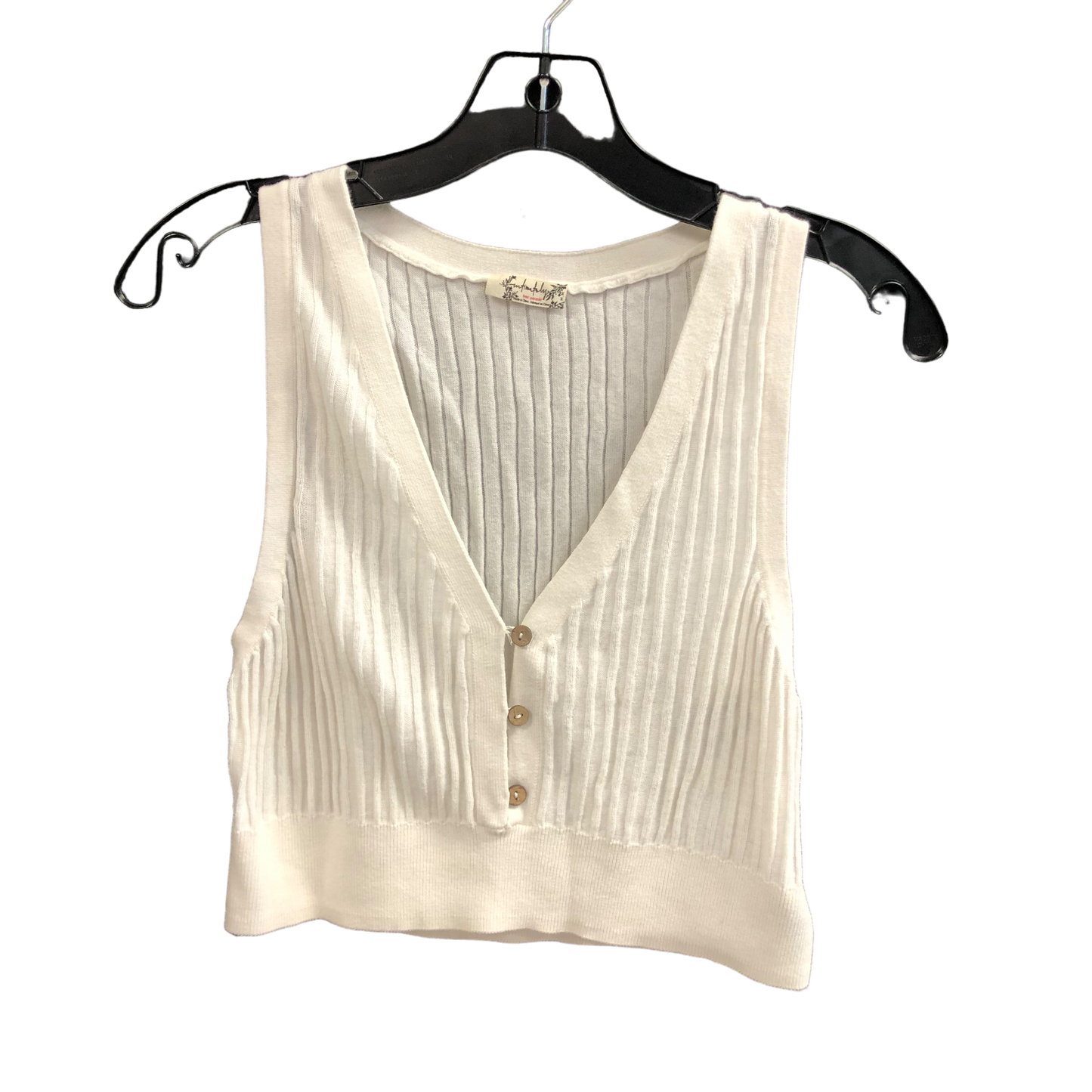 White Top Sleeveless Free People, Size M