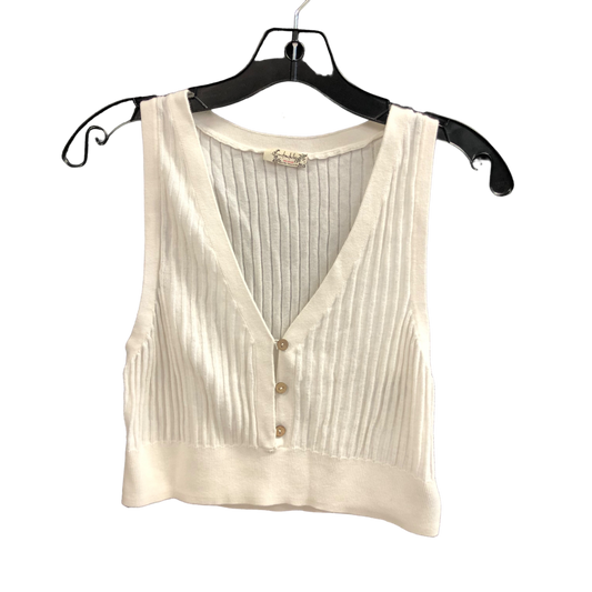 White Top Sleeveless Free People, Size M