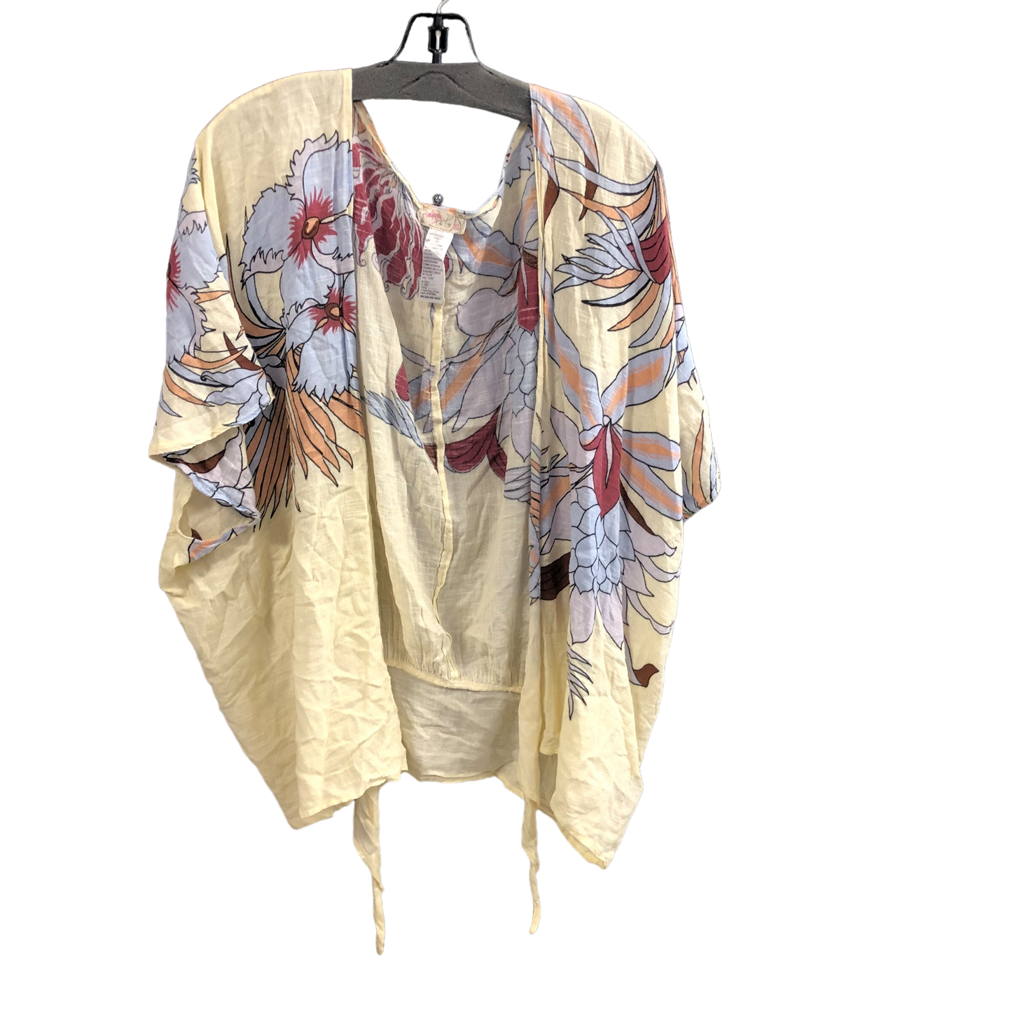 Cream Kimono Free People, Size Os