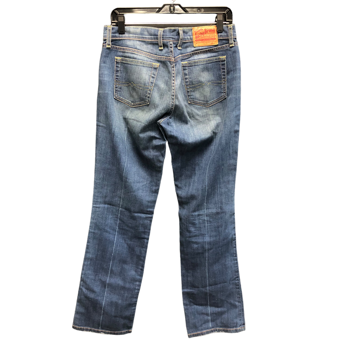 Blue Denim Jeans Straight Lucky Brand, Size 8