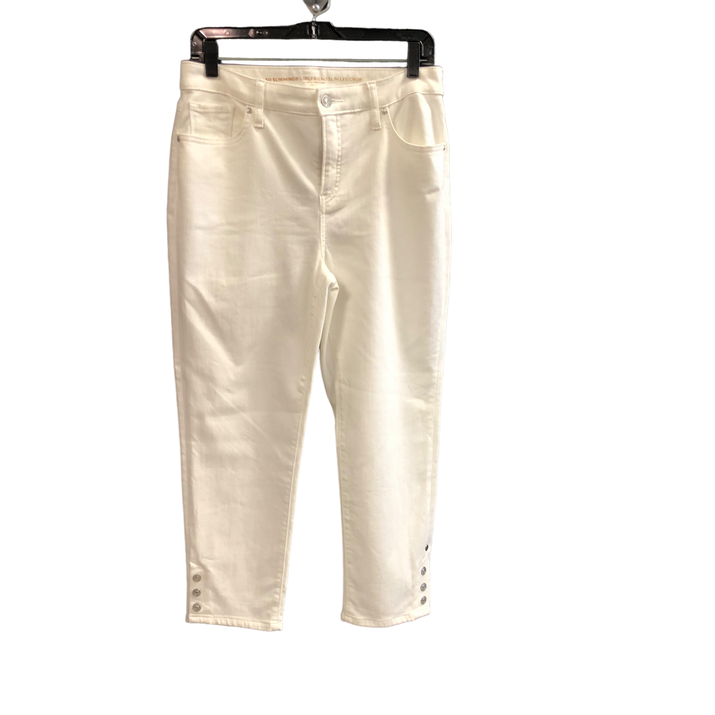 White Jeans Cropped Chicos, Size 8