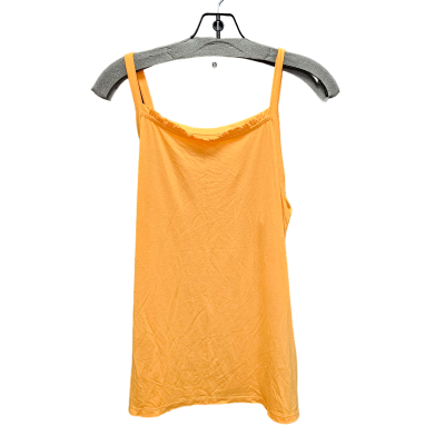 Top Sleeveless Basic By Loft In Yellow, Size: M