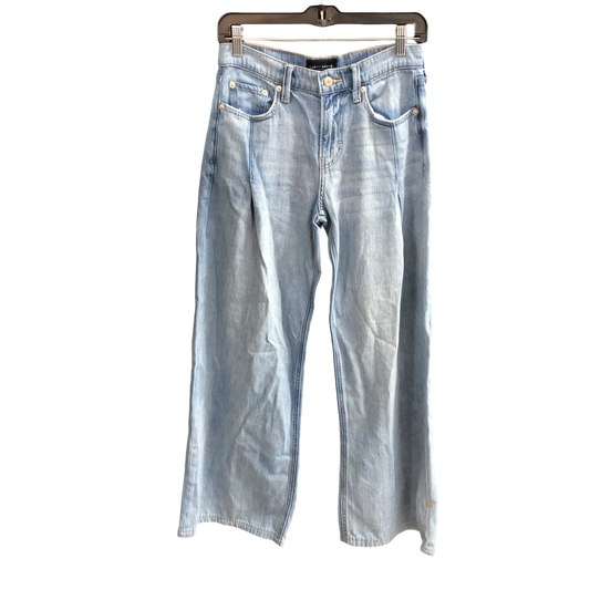 Jeans Wide Leg By Lucky Brand In Blue Denim, Size: 0