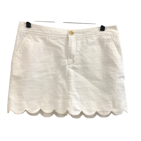 Skort Designer By Lilly Pulitzer In White, Size: 4