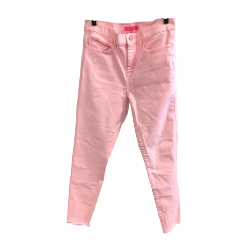 Jeans Designer By Lilly Pulitzer In Pink Denim, Size: 8