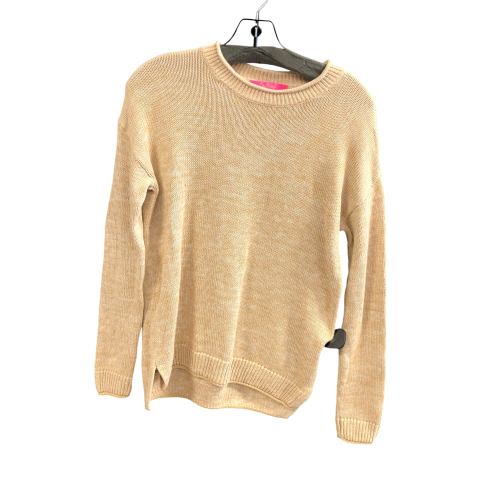 Sweater Designer By Lilly Pulitzer In Beige, Size: S