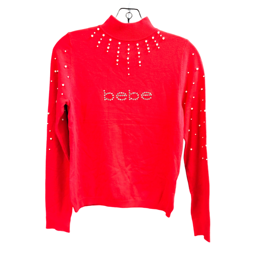 Sweater By Bebe In Red, Size: M