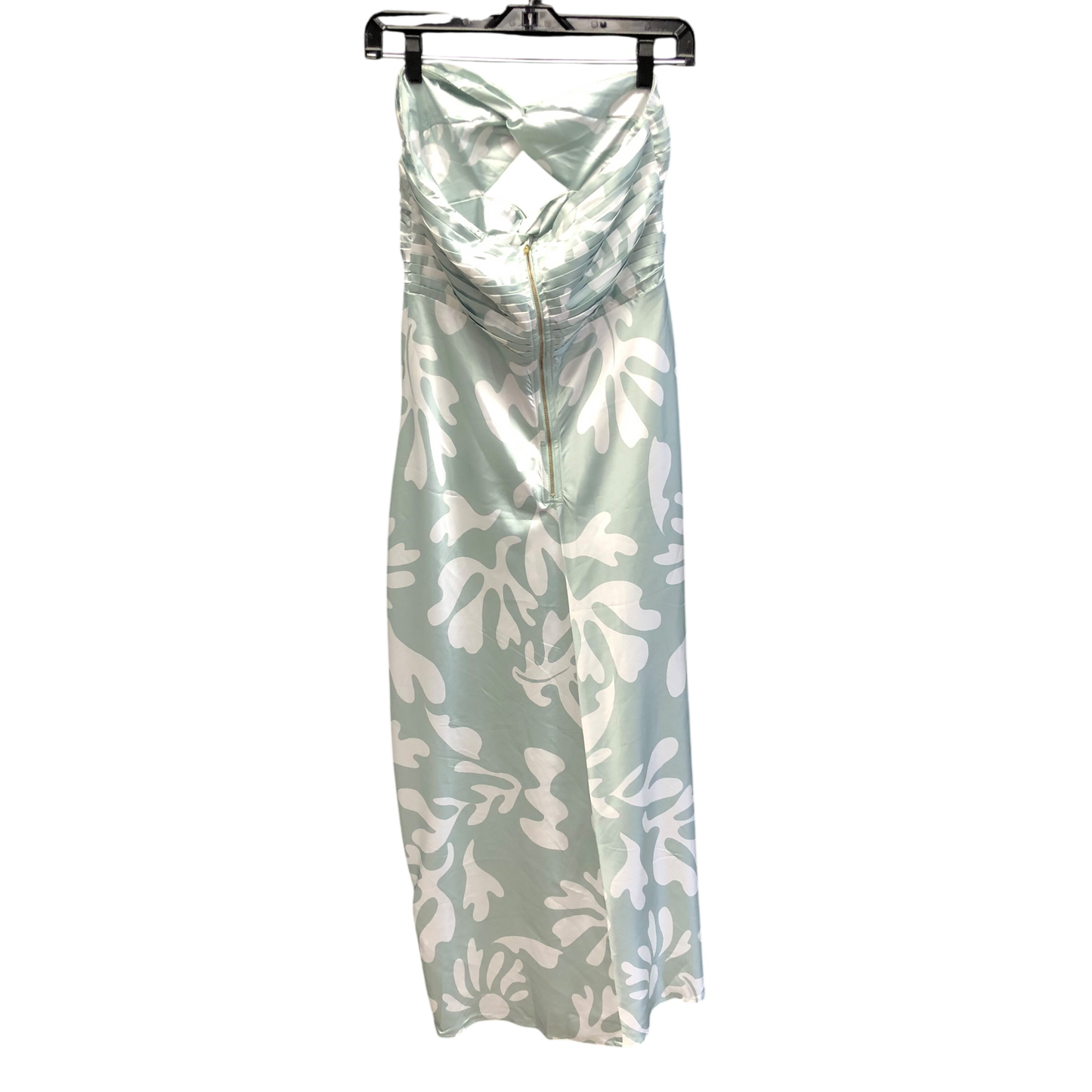 Dress Designer By SEVEN WONDERS In Green & White, Size: M