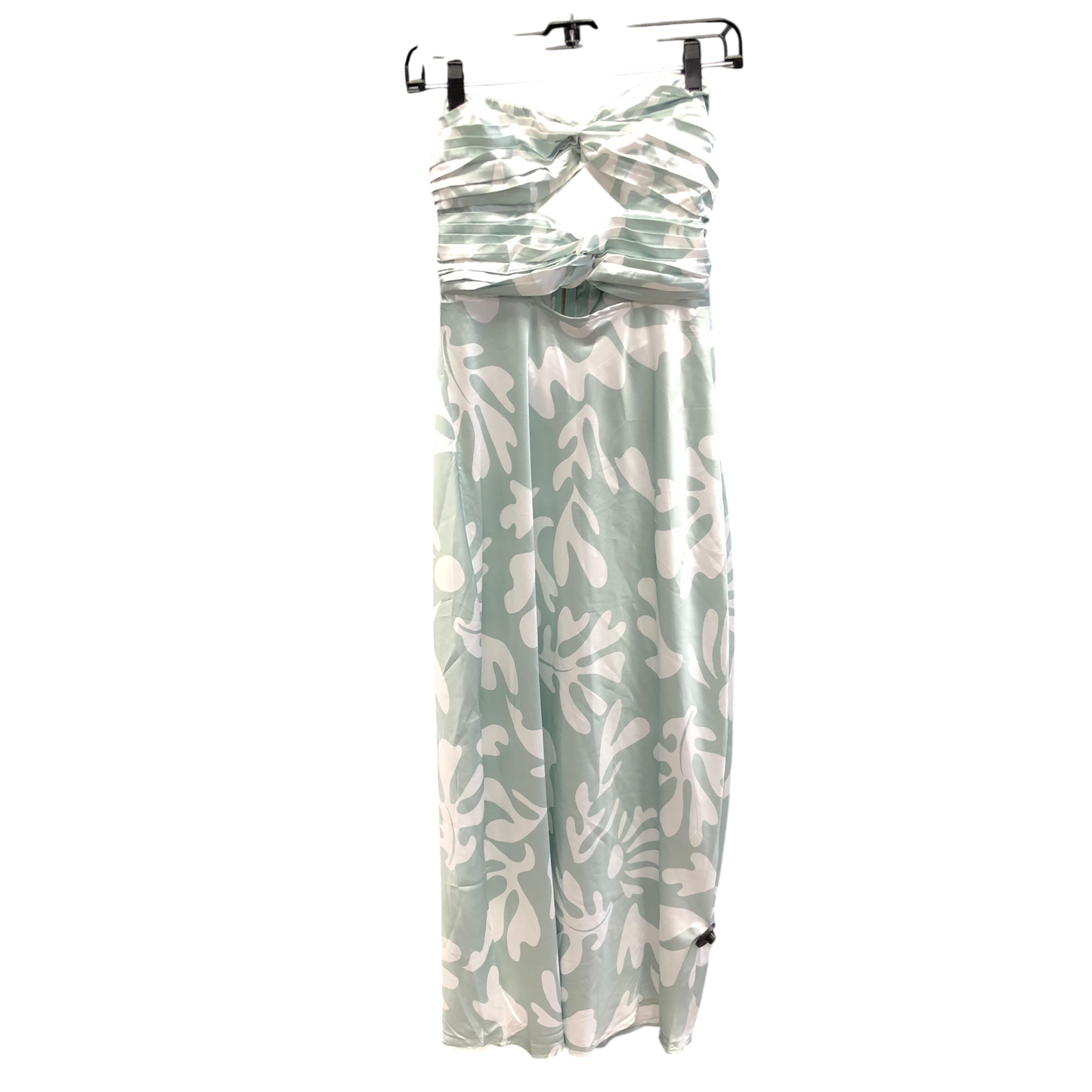 Dress Designer By SEVEN WONDERS In Green & White, Size: M