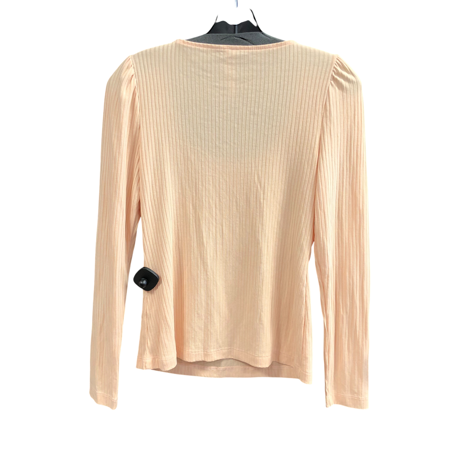 Top Long Sleeve Designer By Anthropologie In Peach, Size: Xs