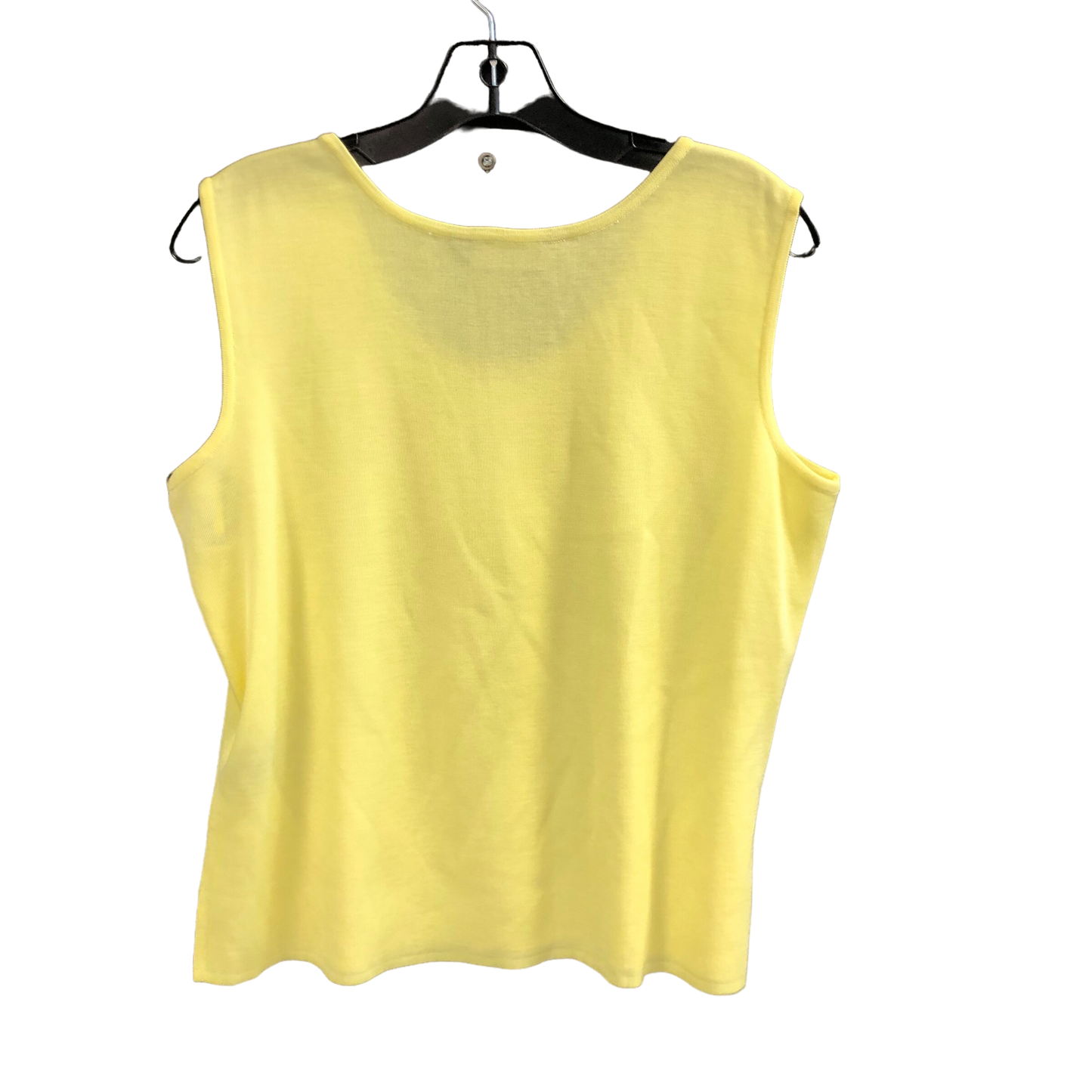 Yellow Top Sleeveless Ming Wang, Size L