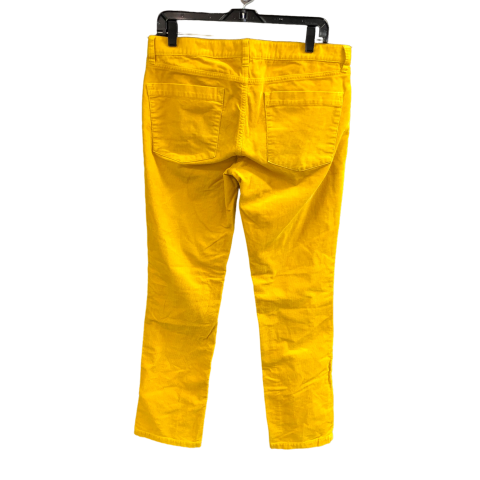 Pants Corduroy By J. Crew In Yellow, Size: 12