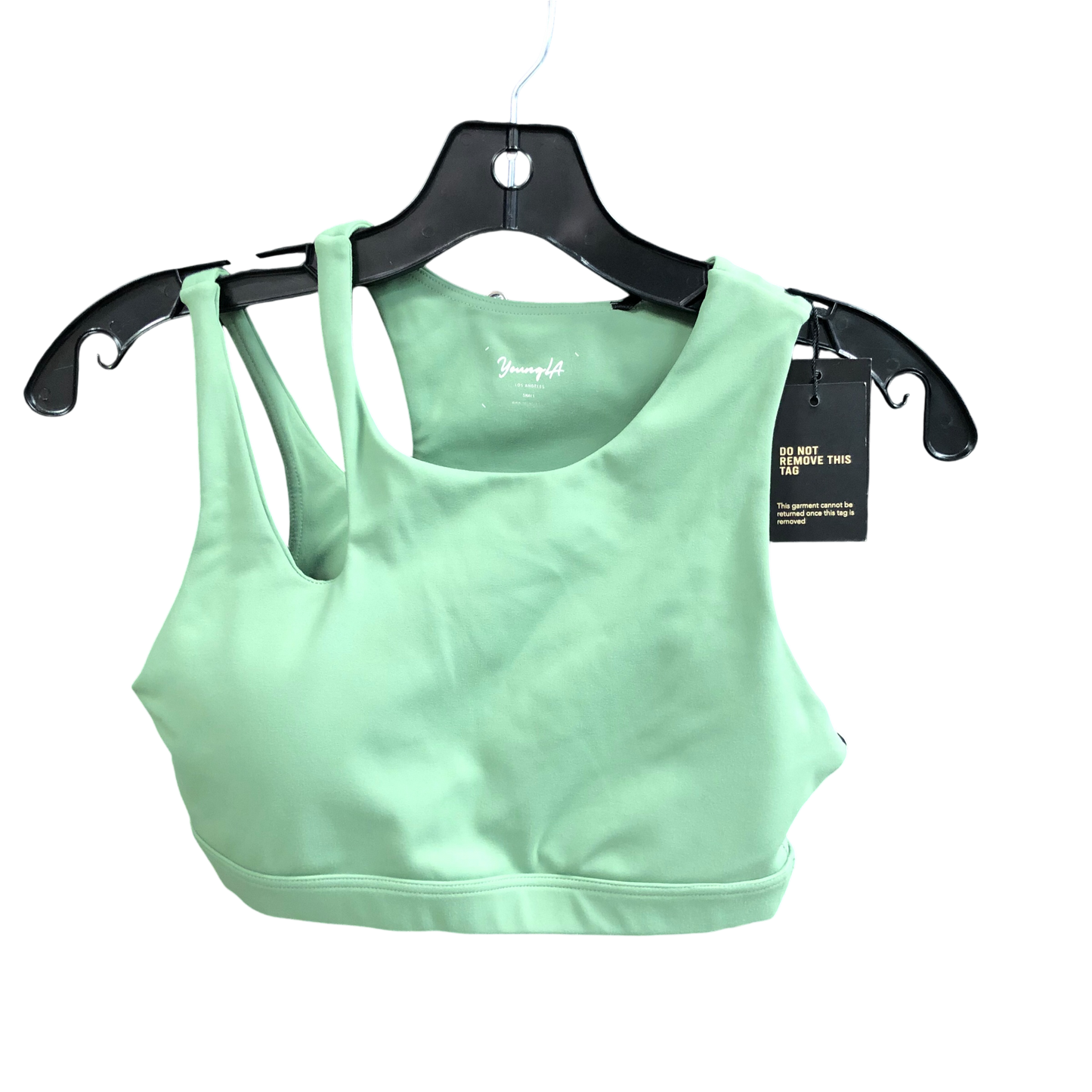 Athletic Bra By Cmc In Green, Size: S