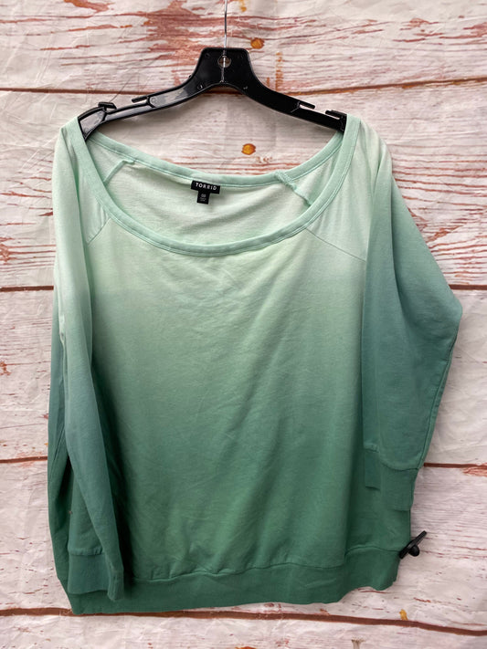 Top Long Sleeve By Torrid  Size: L