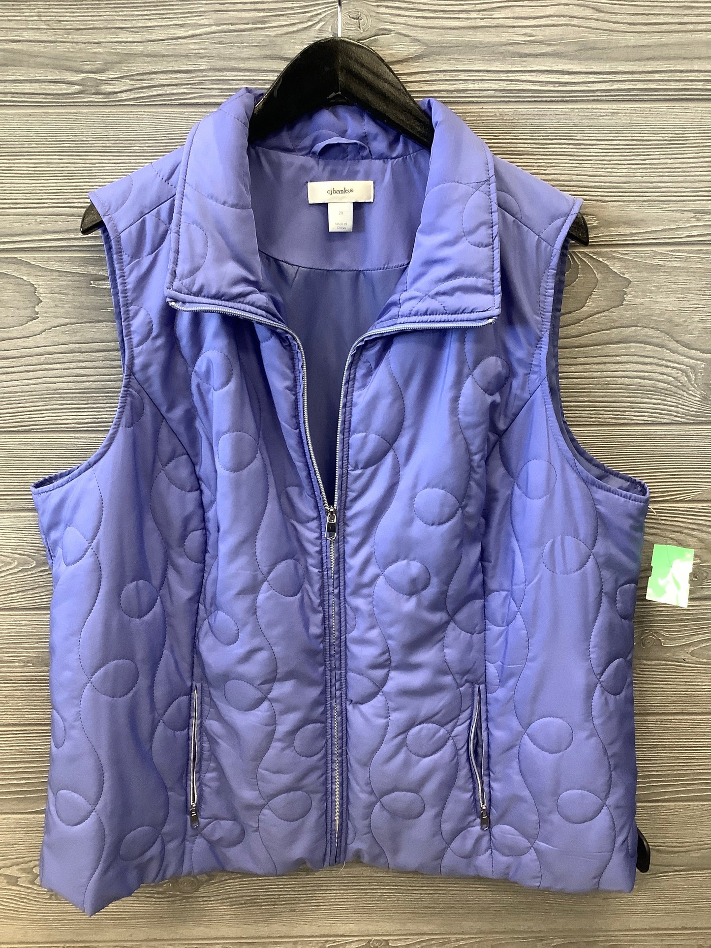 Vest Puffer & Quilted By Cj Banks  Size: 2x