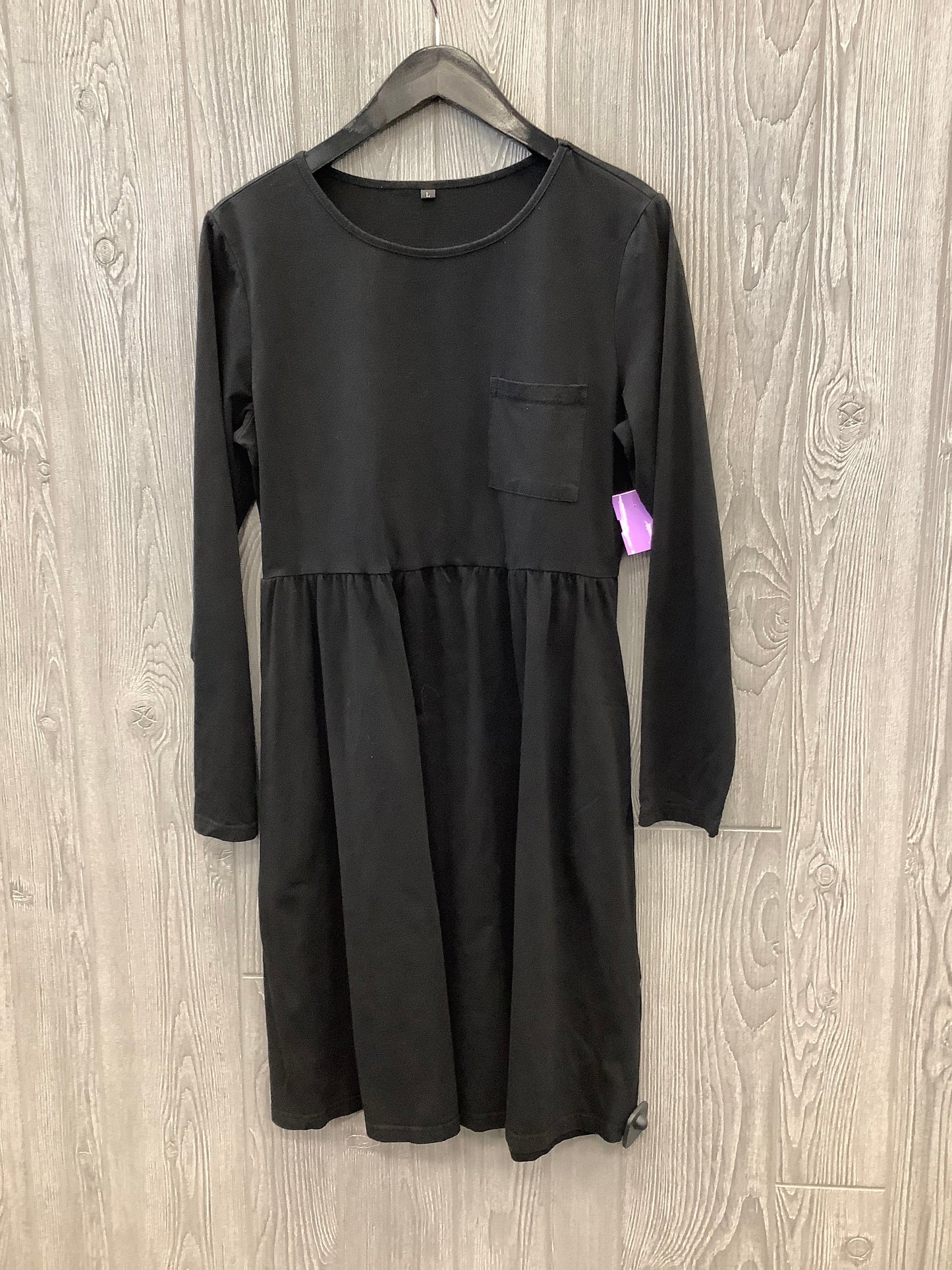 Black Dress Casual Short Clothes Mentor, Size L