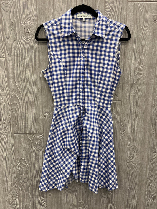 Dress Casual Short By Almost Famous In Blue & White, Size: M