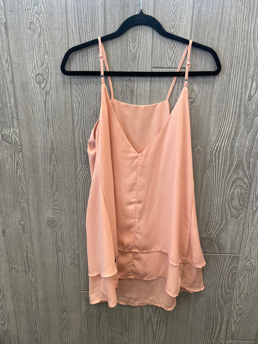 Peach Dress Casual Short Cmf, Size S