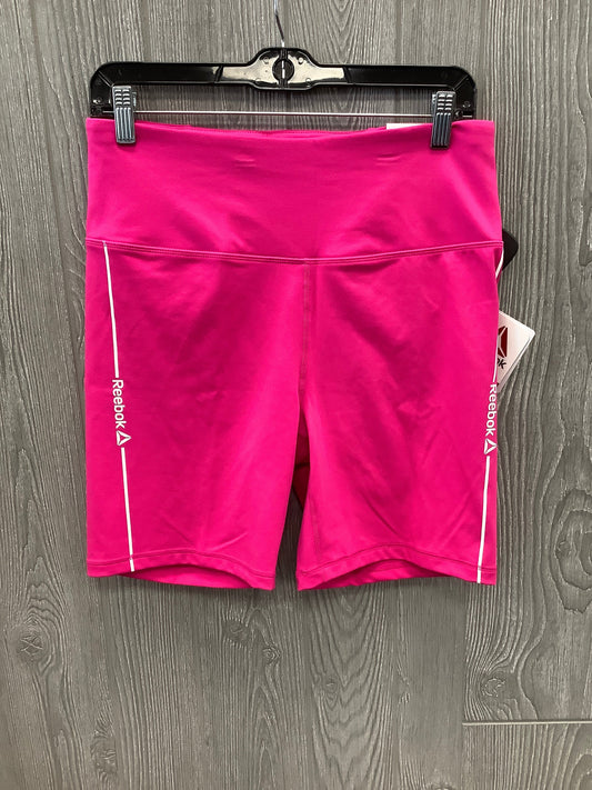 Pink Athletic Shorts Reebok, Size L