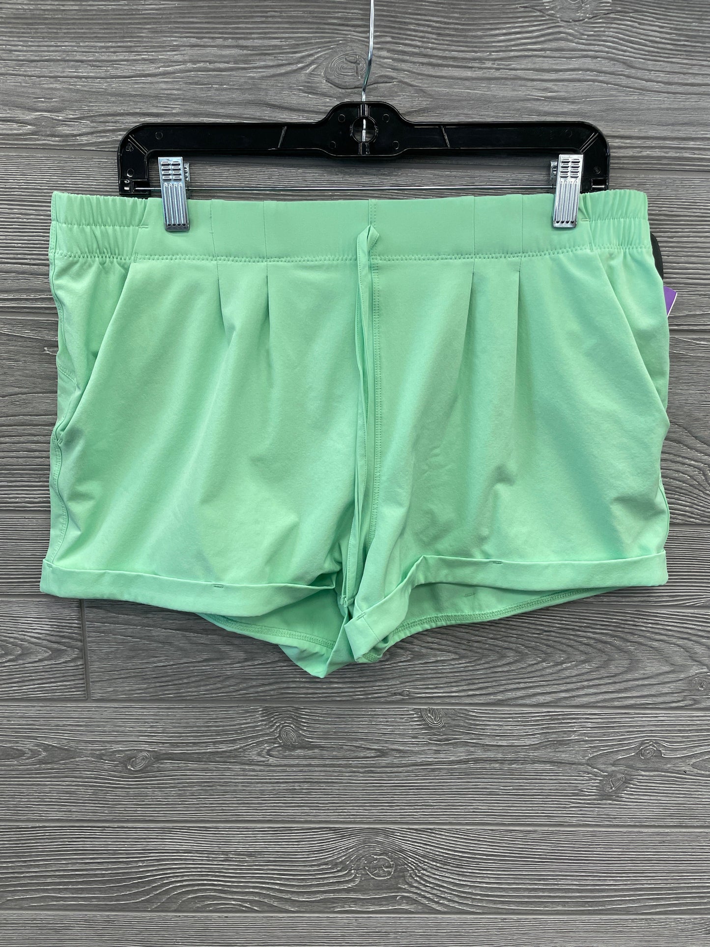 Athletic Shorts By Zyia In Green, Size: L