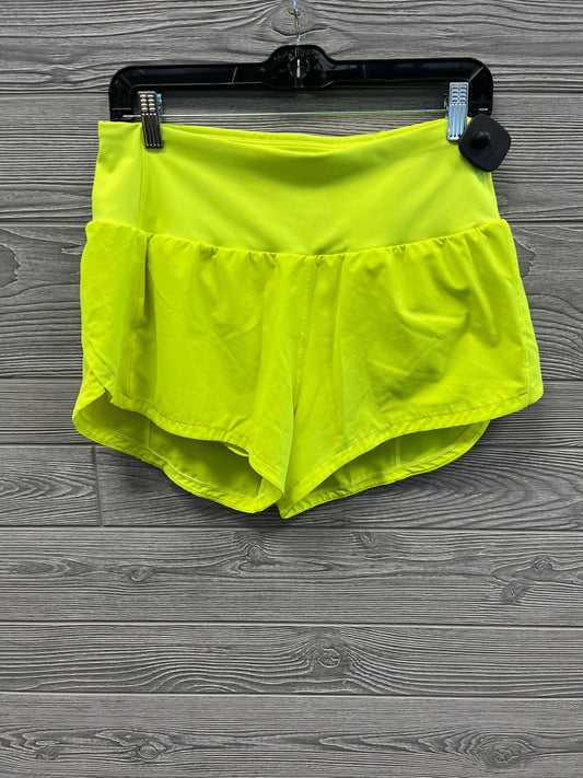 Athletic Shorts By Clothes Mentor In Yellow, Size: M