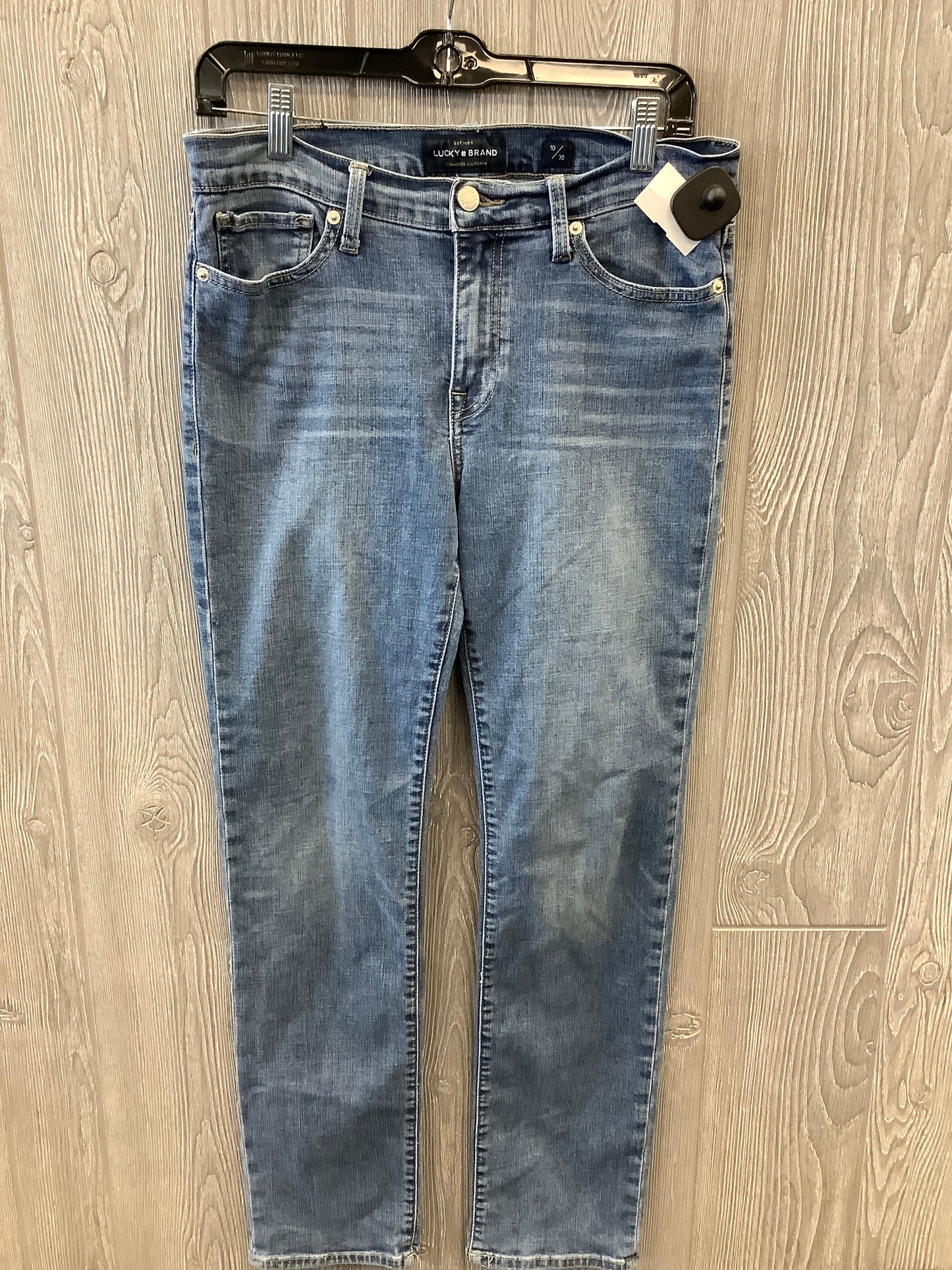 Blue Denim Jeans Boot Cut Lucky Brand, Size 10