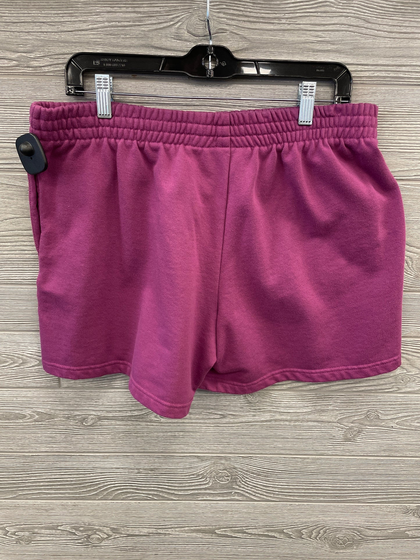 Athletic Shorts By Champion In Purple, Size: L