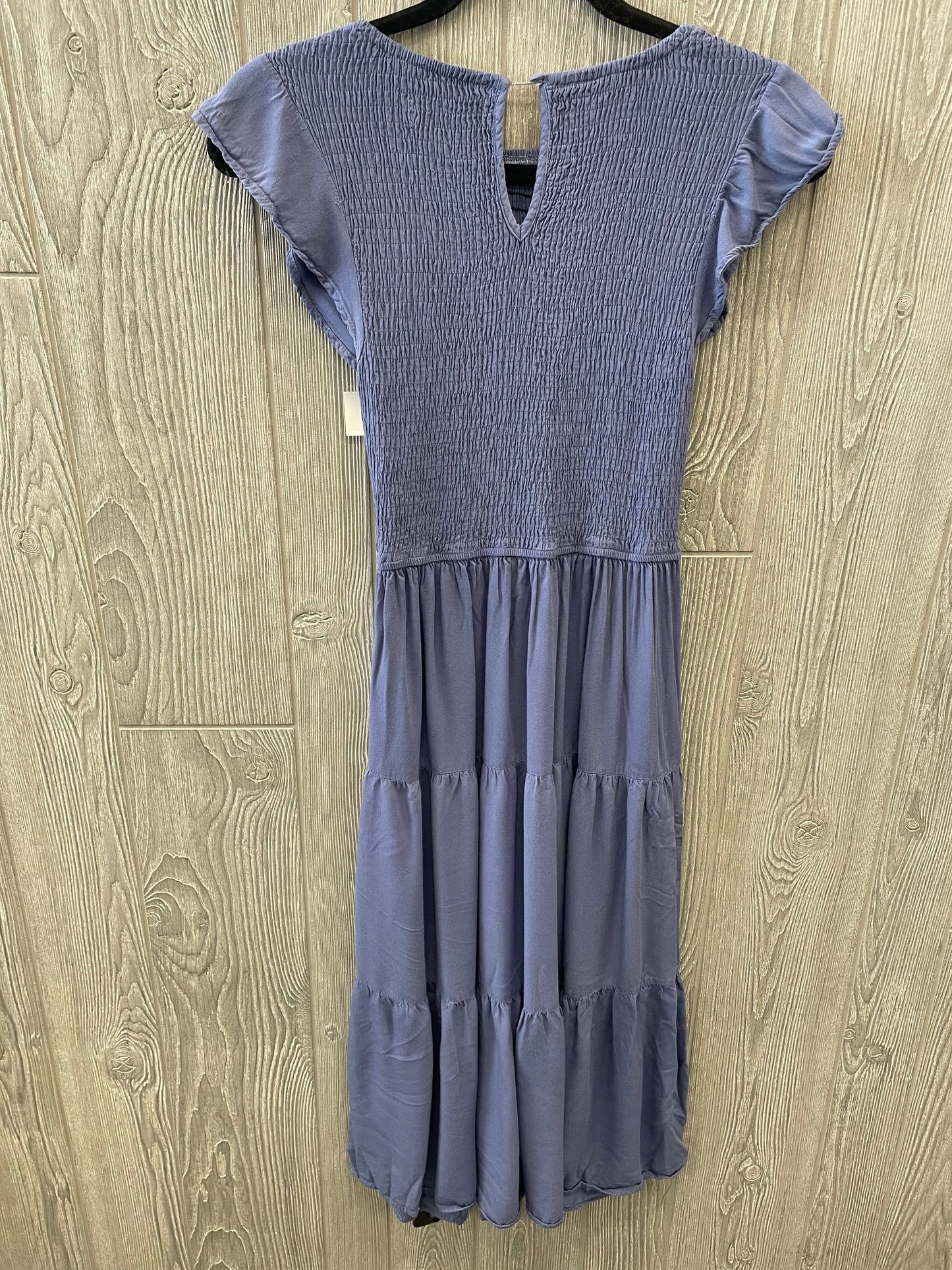 Blue Dress Casual Midi Clothes Mentor, Size Xs