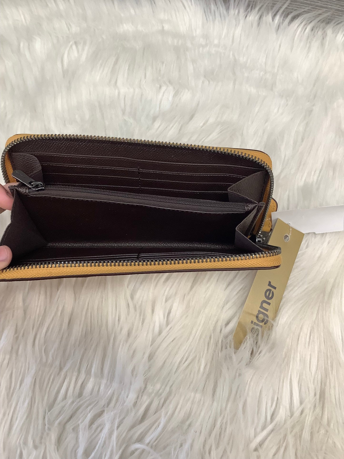 Wallet Designer Coach, Size Large