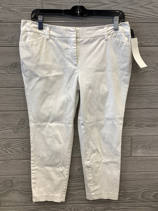 Capris By Worthington In White, Size: 6petite