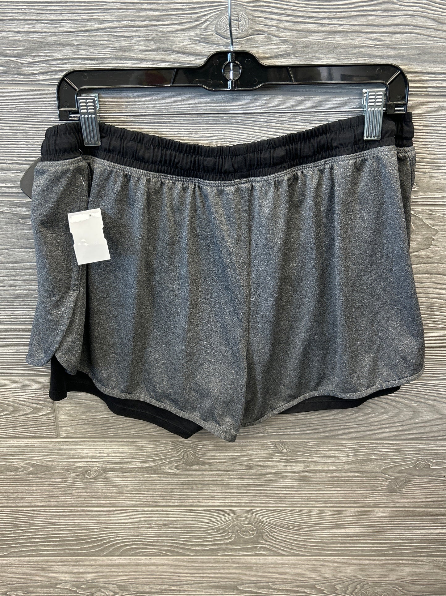 Athletic Shorts By Champion In Grey, Size: Xl