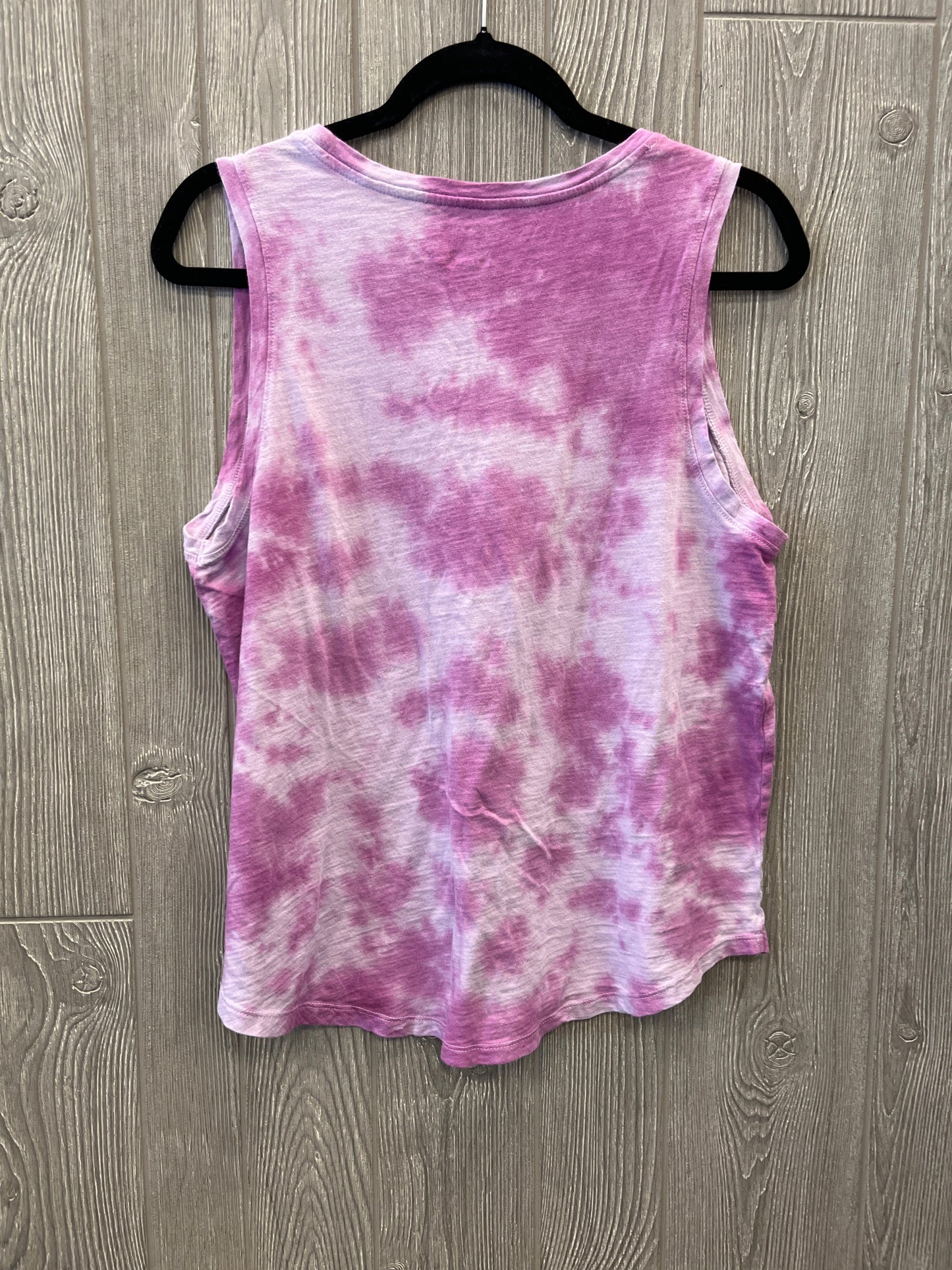 Top Sleeveless By Time And Tru In Purple, Size: L