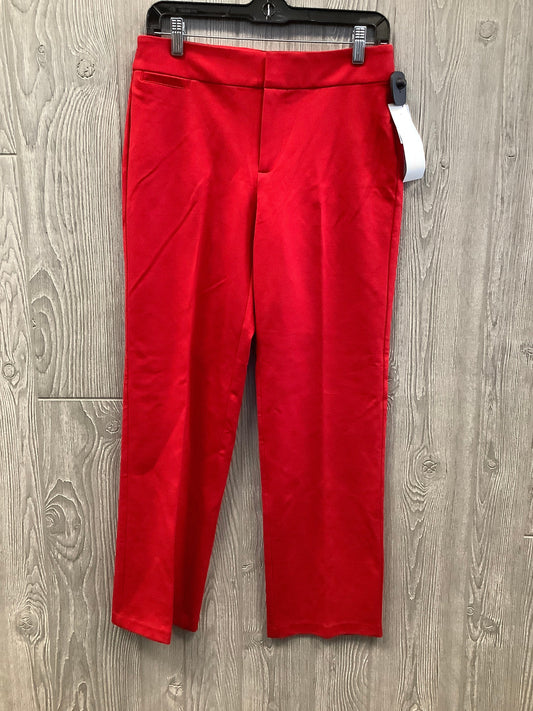 Pants Dress By Liz Claiborne In Red, Size: 4p