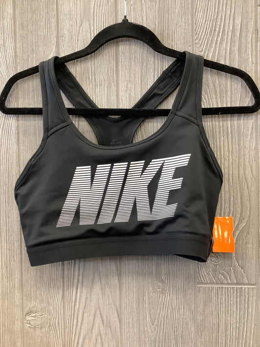 Athletic Bra By Nike Apparel In Black, Size: L