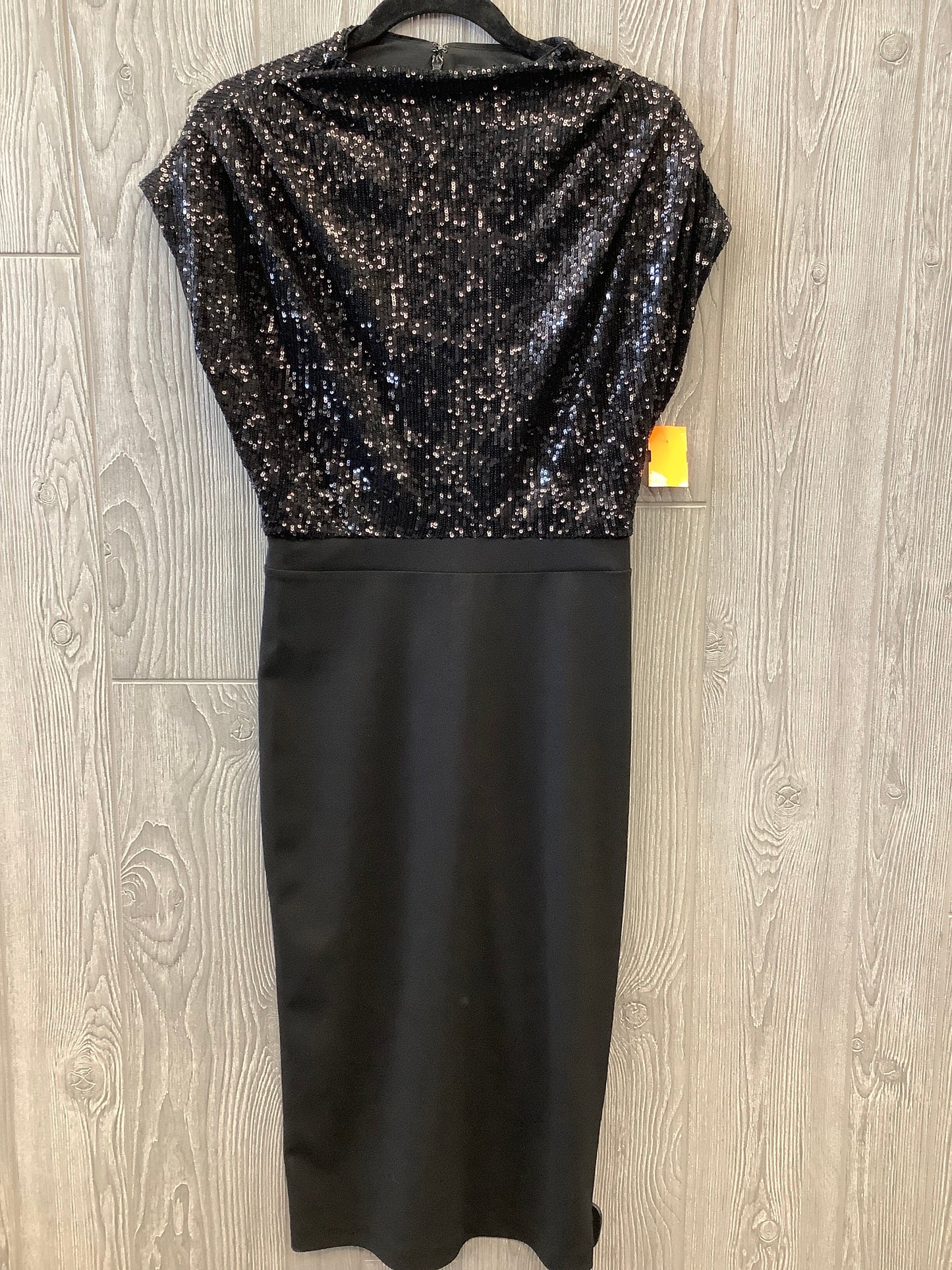 Dress Party Midi By Express In Black, Size: S