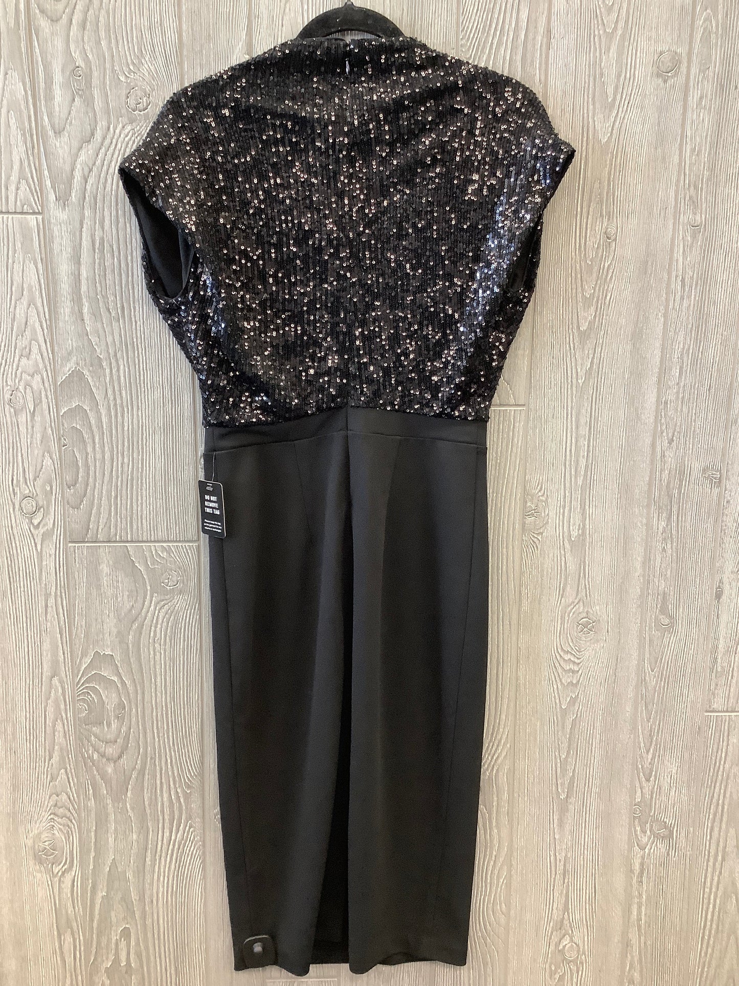 Dress Party Midi By Express In Black, Size: S