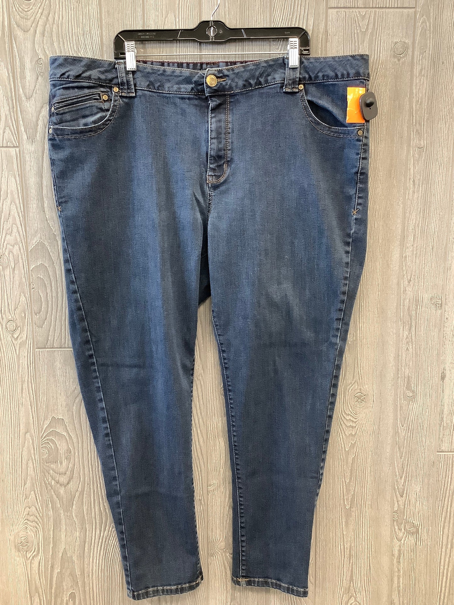 Jeans Jeggings By Lane Bryant In Blue Denim, Size: 26