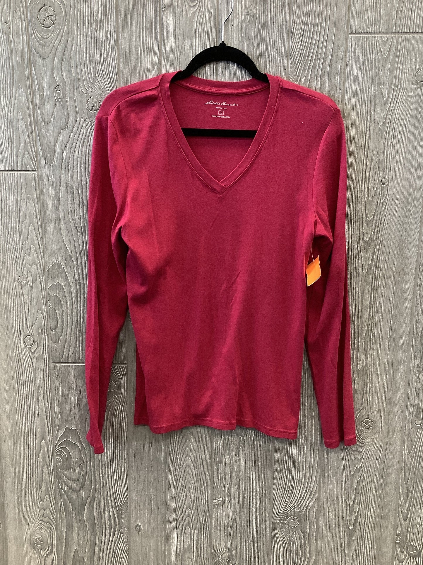 Top Long Sleeve Basic By Eddie Bauer  Size: L