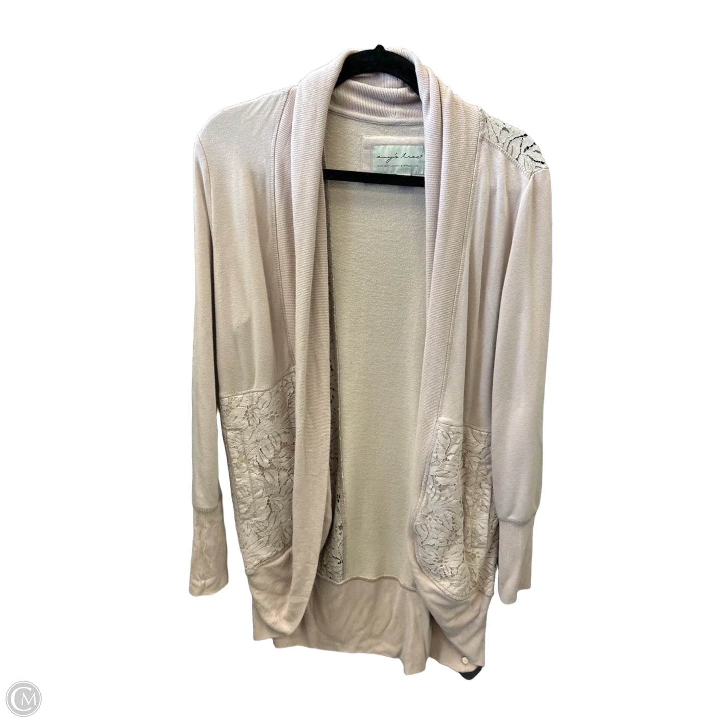 Cardigan By Clothes Mentor In Pink, Size: M