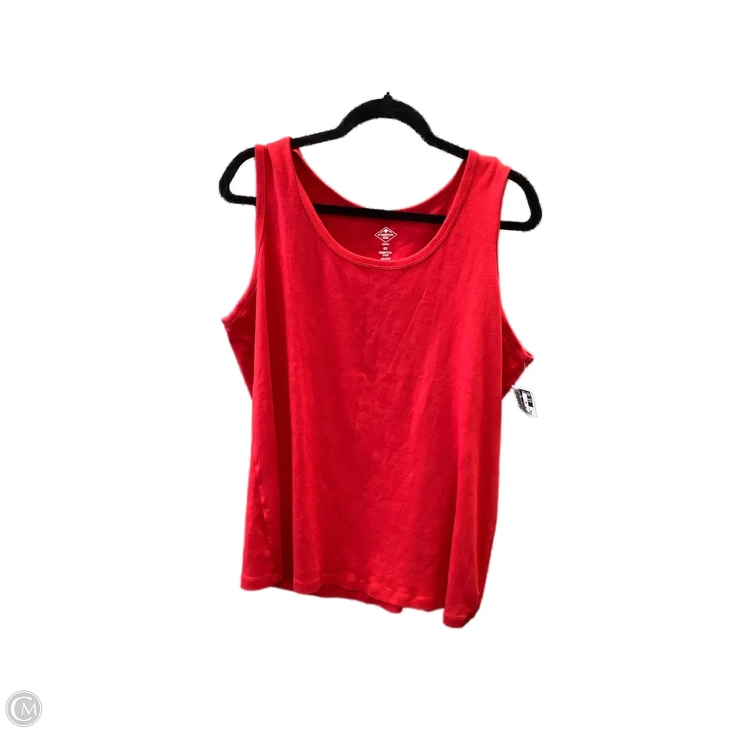 Tank Top By St Johns Bay In Red, Size: 2x