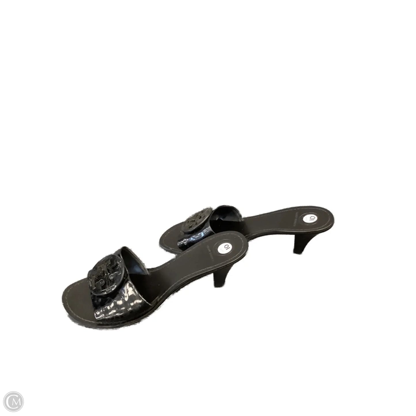 Sandals Designer By Tory Burch In Black, Size: 10