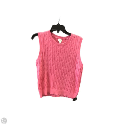 Top Sleeveless By J. Crew In Pink, Size: S