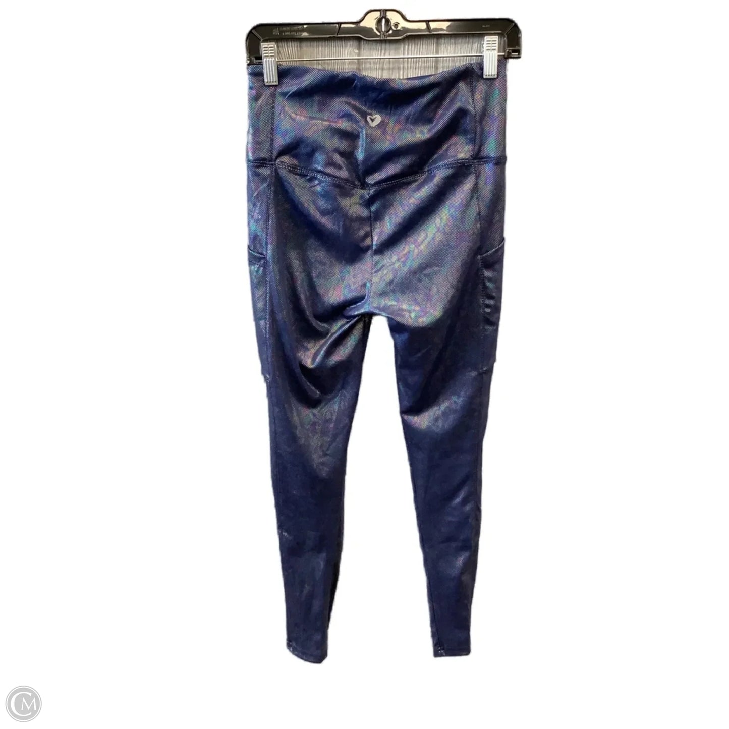 Athletic Leggings By Clothes Mentor In Blue, Size: M