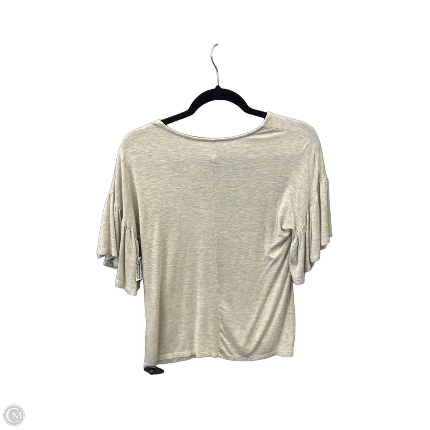 Top Short Sleeve By Alya In Beige, Size: Xs