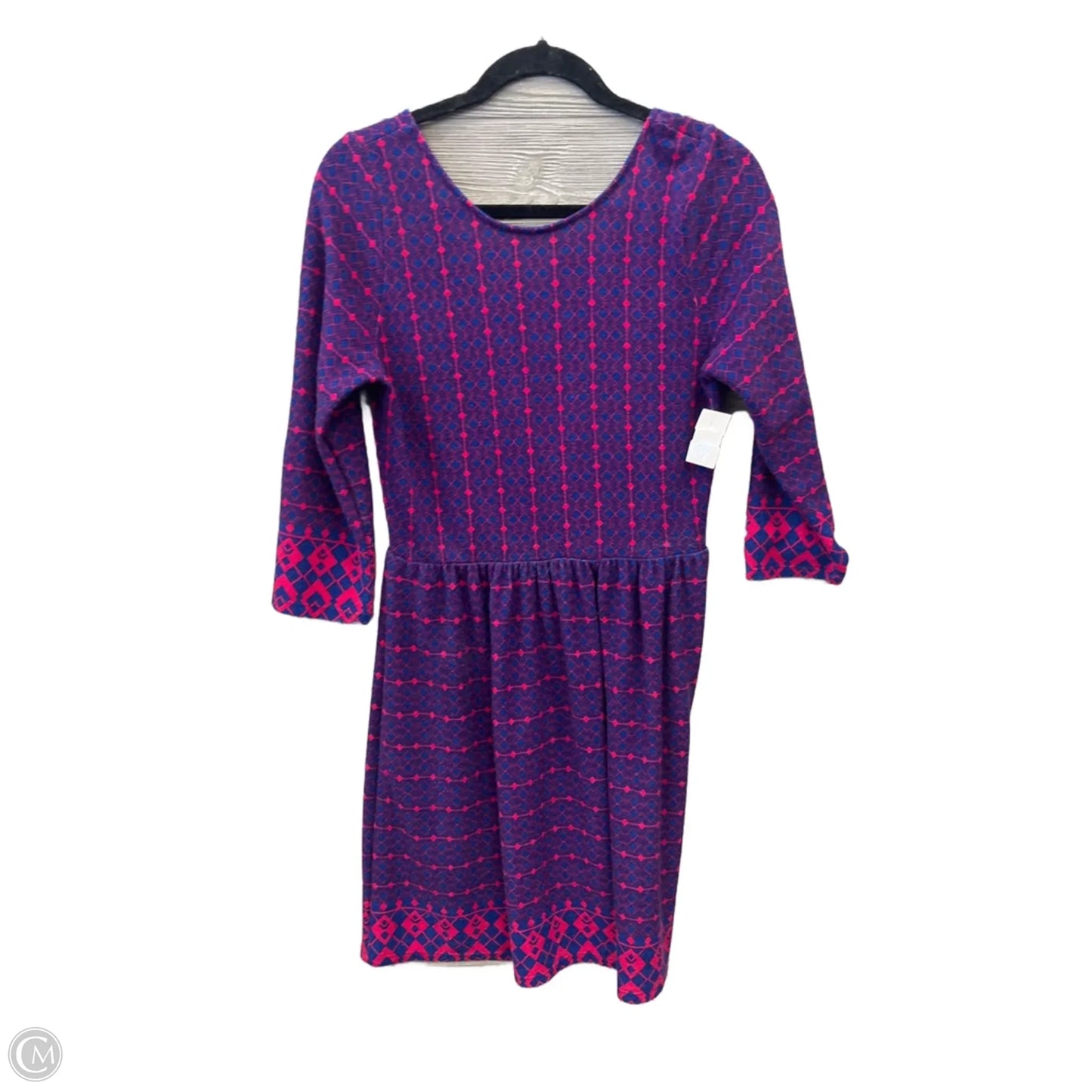 Dress Casual Short By Alya In Blue & Pink, Size: L