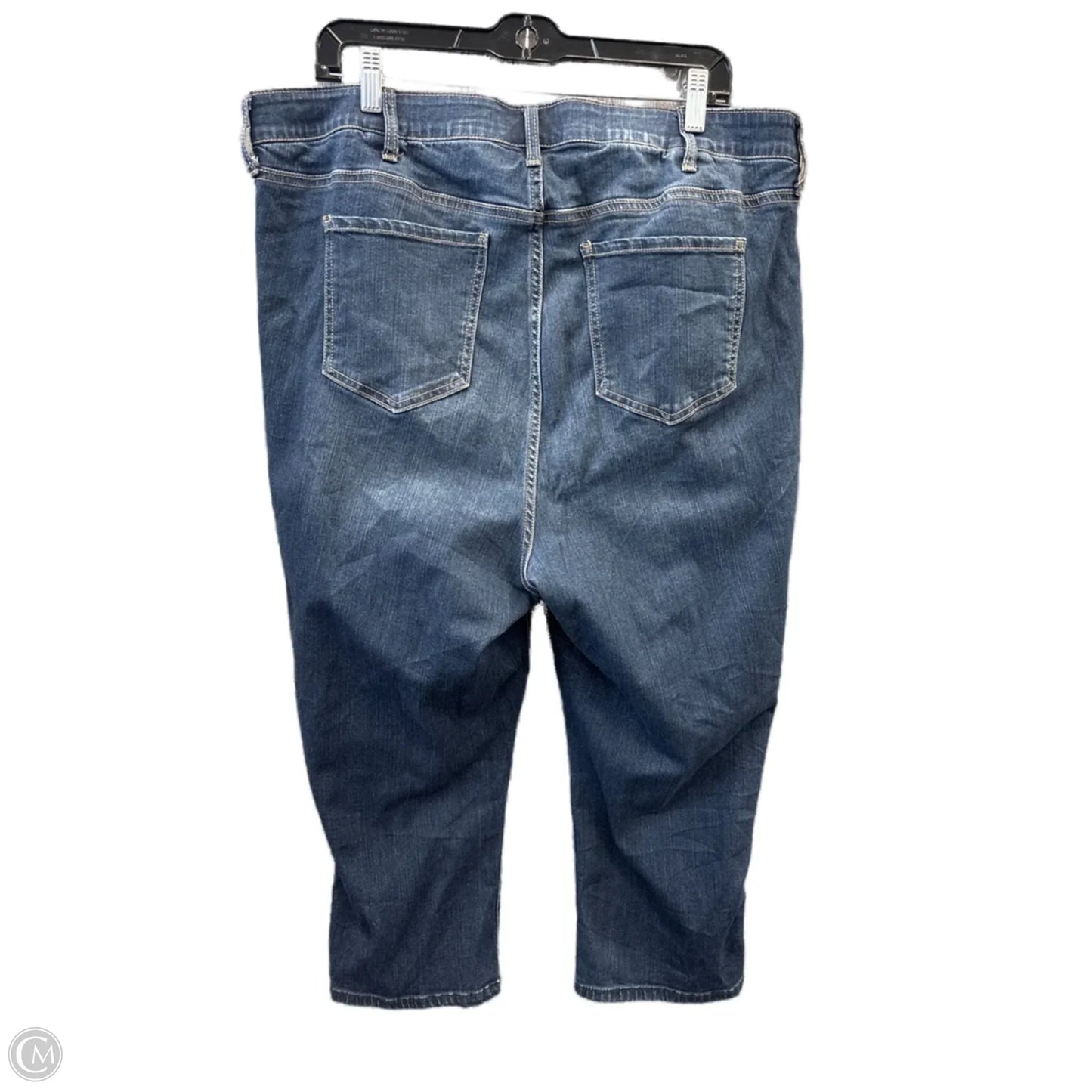 Capris By Torrid In Blue Denim, Size: 24